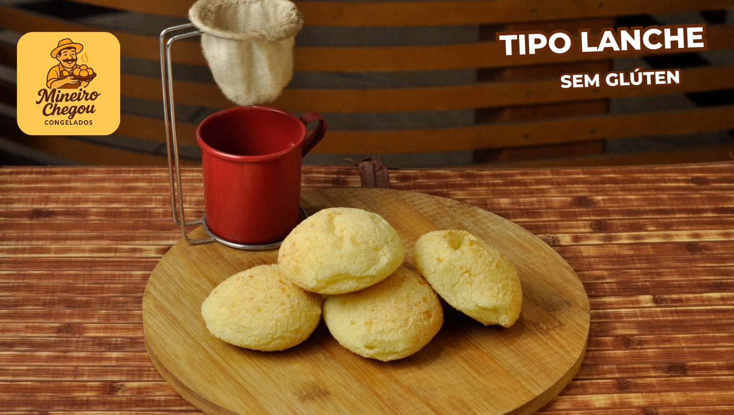 Pão de Queijo Tipo Lanche